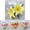 Artificial Lily 3d Printed Wedding Decorations For Hotel And Party