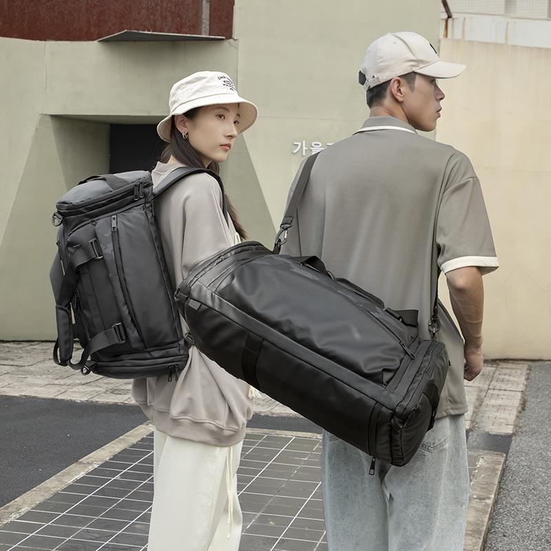 Multifunctional Travel Bag: Large Capacity Fitness Bag for Men and Women On Short Trips. Perfect for Business or Yoga Sports.