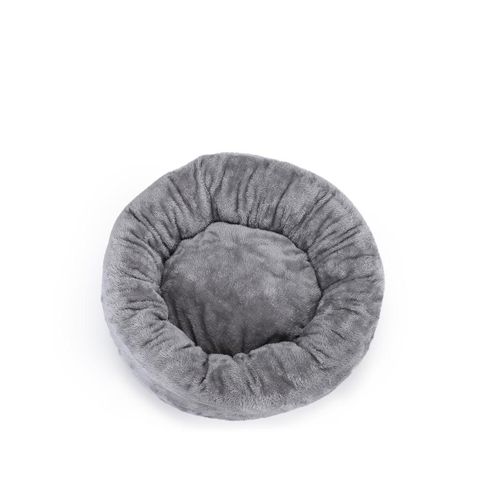 

Собачья и кошачья будка с коротким плюшем Egg Tart Pet Kennel Arctic Velvet Round Kennel Зимняя грелка для маленьких и средних собак S