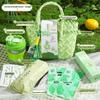 Jin Ming Li Sommer-Geschenkset mit Glas-Wasserbecher