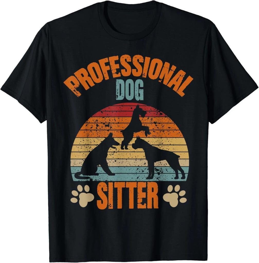 Professional Dog Sitting Walker Sitter Pet Sitters Gift Unisex T-Shirt