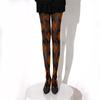Dames Argyle Ruitpatroon Panty Ademend Nylon Stof OnDoorzichtig Maillot Kousen Stijlvolle Contrastkleur Leggings