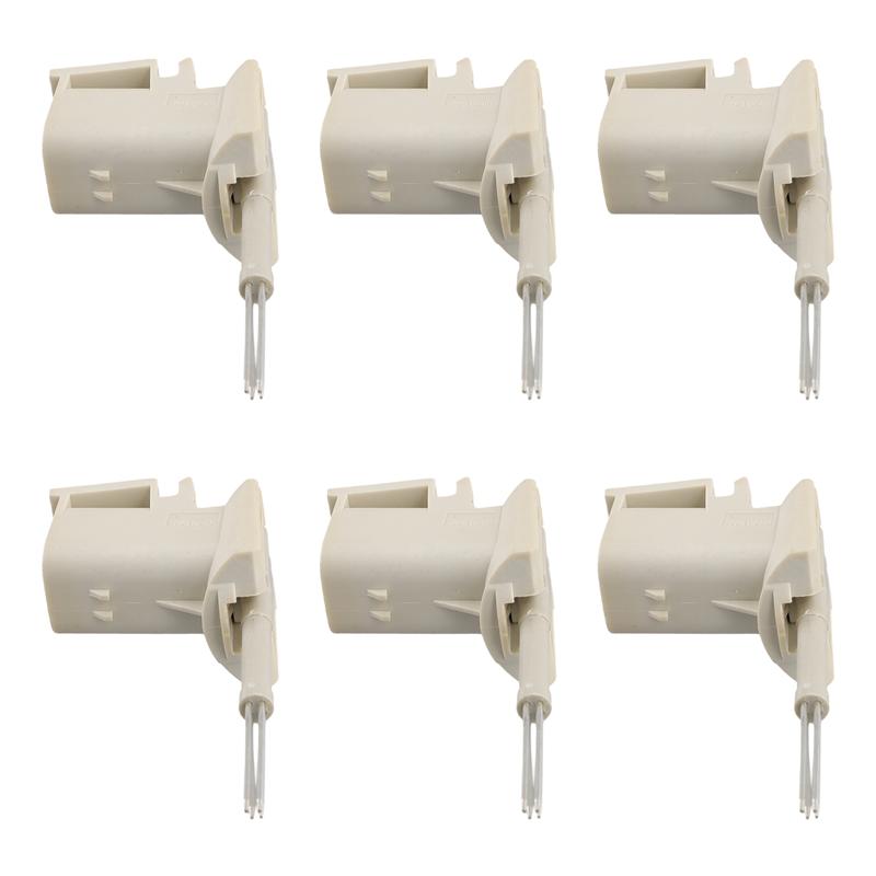 L10A 6Pcs 4Pin Car Common Rail Diesel Injector Plug 7204-0983 For Volvo Diesel Fuel Engine