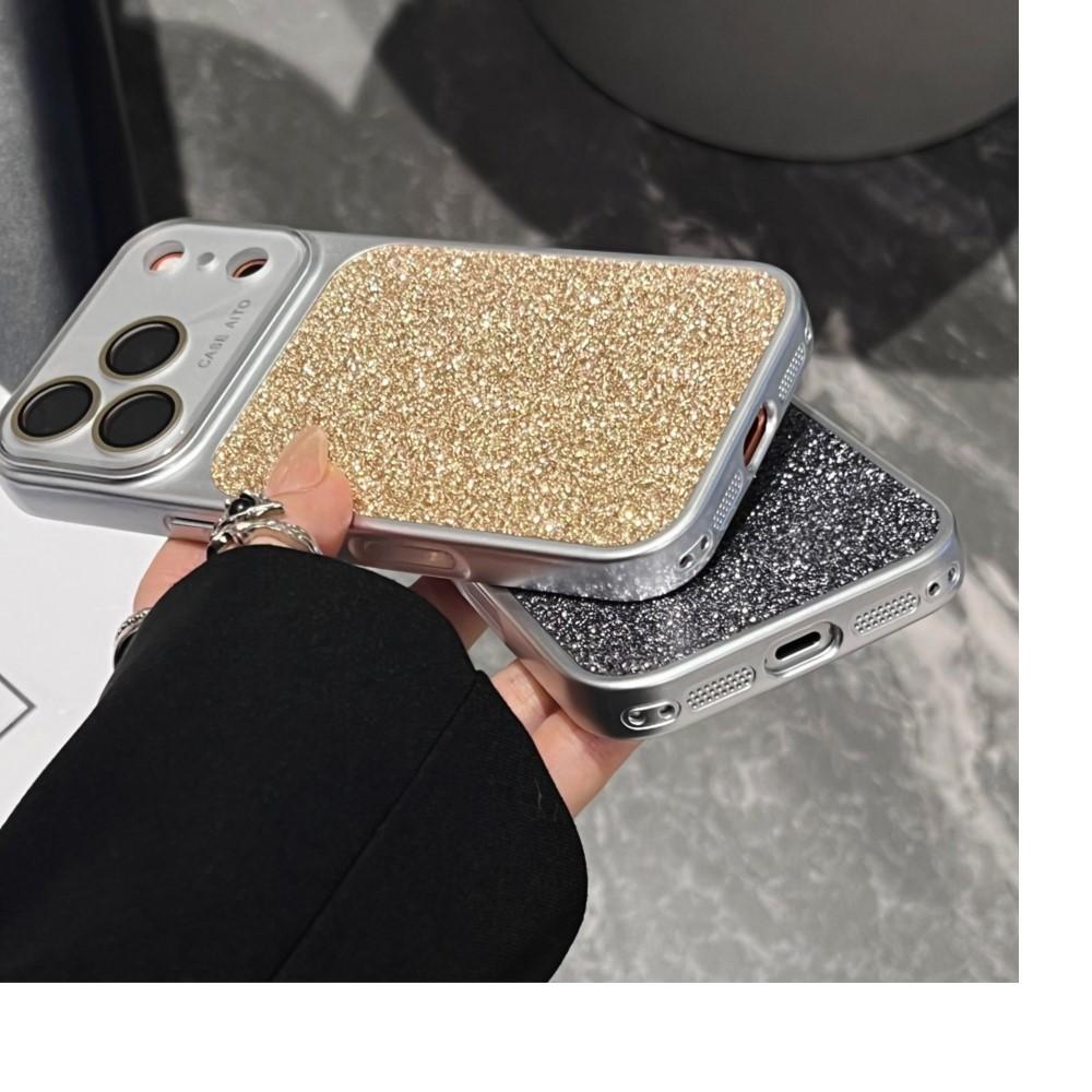 Bling Glitzer Laser Kamera Schutzhülle für iPhone 17 16 15 14 Pro Max 13 Stoßfest Funkelnd INS Niedlich Girly Damen Hülle