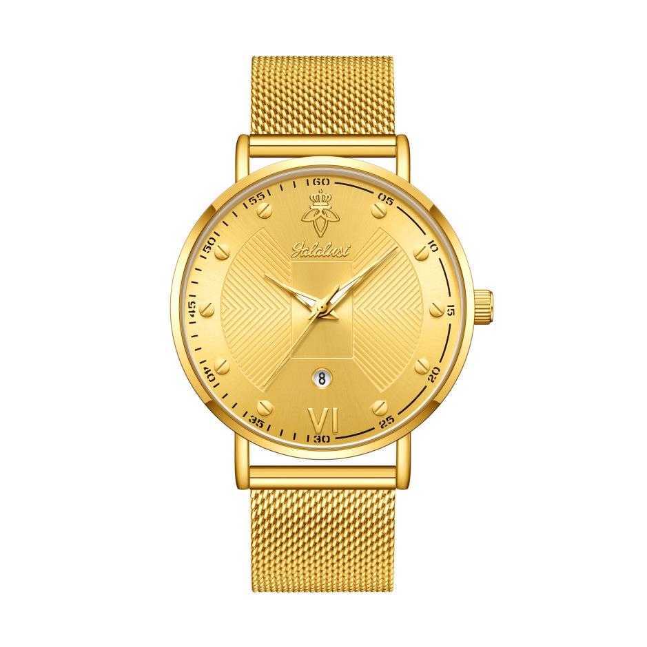 Yalalusi Luxury Dw Watch Mesh Strap Women S Watch Couple Watch Calendar Quartz Watch Light Luxury Waterproof Ladies Watch