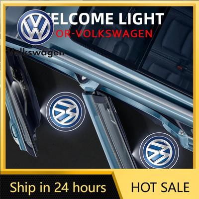 2026 New For VOLKSWAGEN VW Car Door Welcome Projector Logo Ghost Shadow Night Light Laser Lamp Courtesy Lamp For Volkswagen VW G