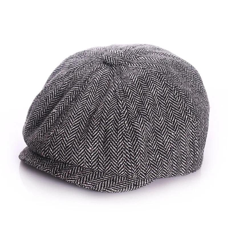 Kids Hat For Girl And Baby Boy Children Beret Caps Octagonal Clothes For Born Photography Props Child Hat Baby Girl Hat