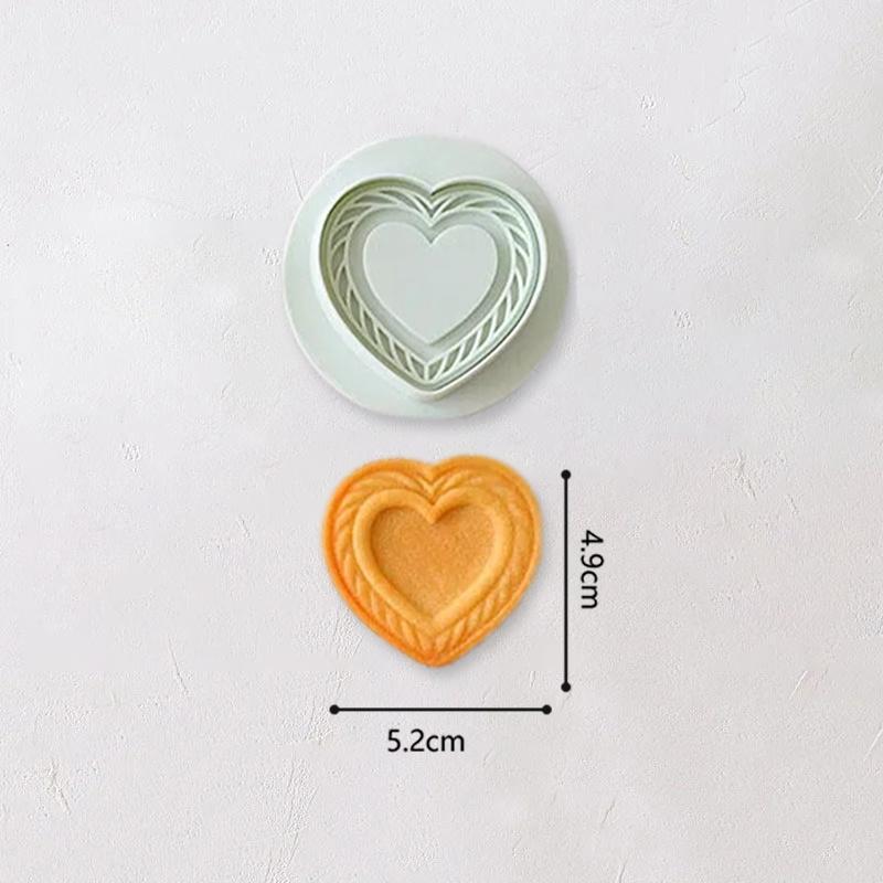 

Новый джем сэндвич цветы печенье форма 3D рождественское печенье прессуемый штамп для помадки новогодний торт декор принадлежности для выпечки