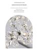 Modern French Crystal Chandelier: Luxury Pendant Light for Dining Room, Restaurant, Cafe, or Bar