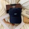 Three-Dimensional Cat Ears Baseball Cap Female Trendy Cool Babes Letter Embroidery Versatile Sunshade Showing Face Small Cap