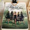 Pretty Little Liars, Manta de Flanela com Padrão, Alta Qualidade, Confortável para Todas as Estações, Decoração de Casa, Calor e Conforto, Perfeita para Presentes.