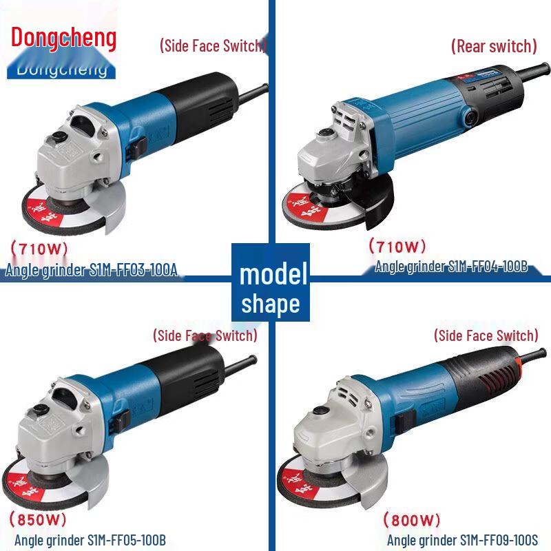 Dongcheng 1100W 100mm Angle Grinder CN plug (adapter included)