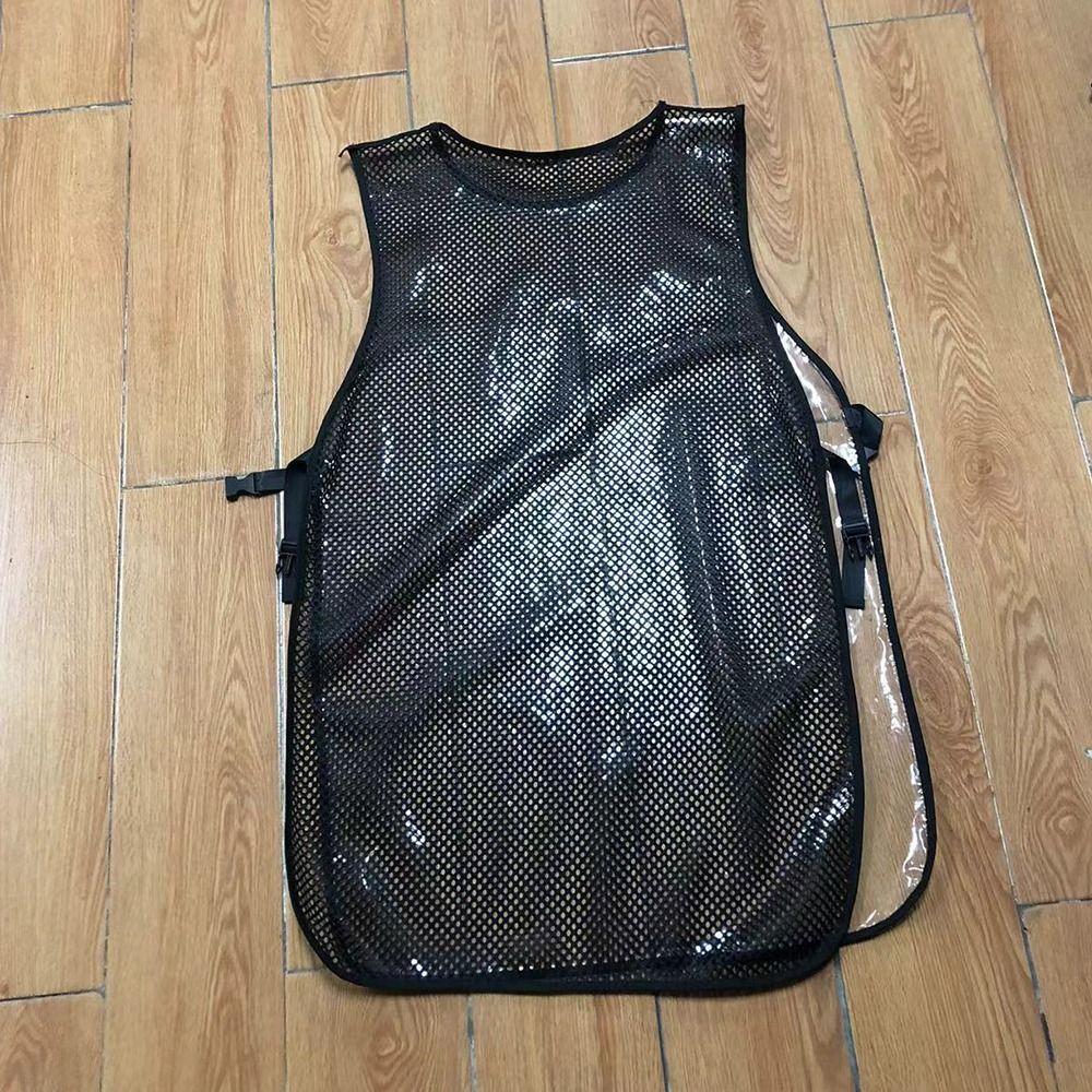 Waterproof Kitchen Apron Transparent Barbershop Apron Easy Clean Work Apron  Hairstyling