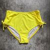 Women Bathing Suit Swim Shorts V Cut Bikini Bottom Adjustable Drawstring Ruched Side Board Shorts Boyshorts
