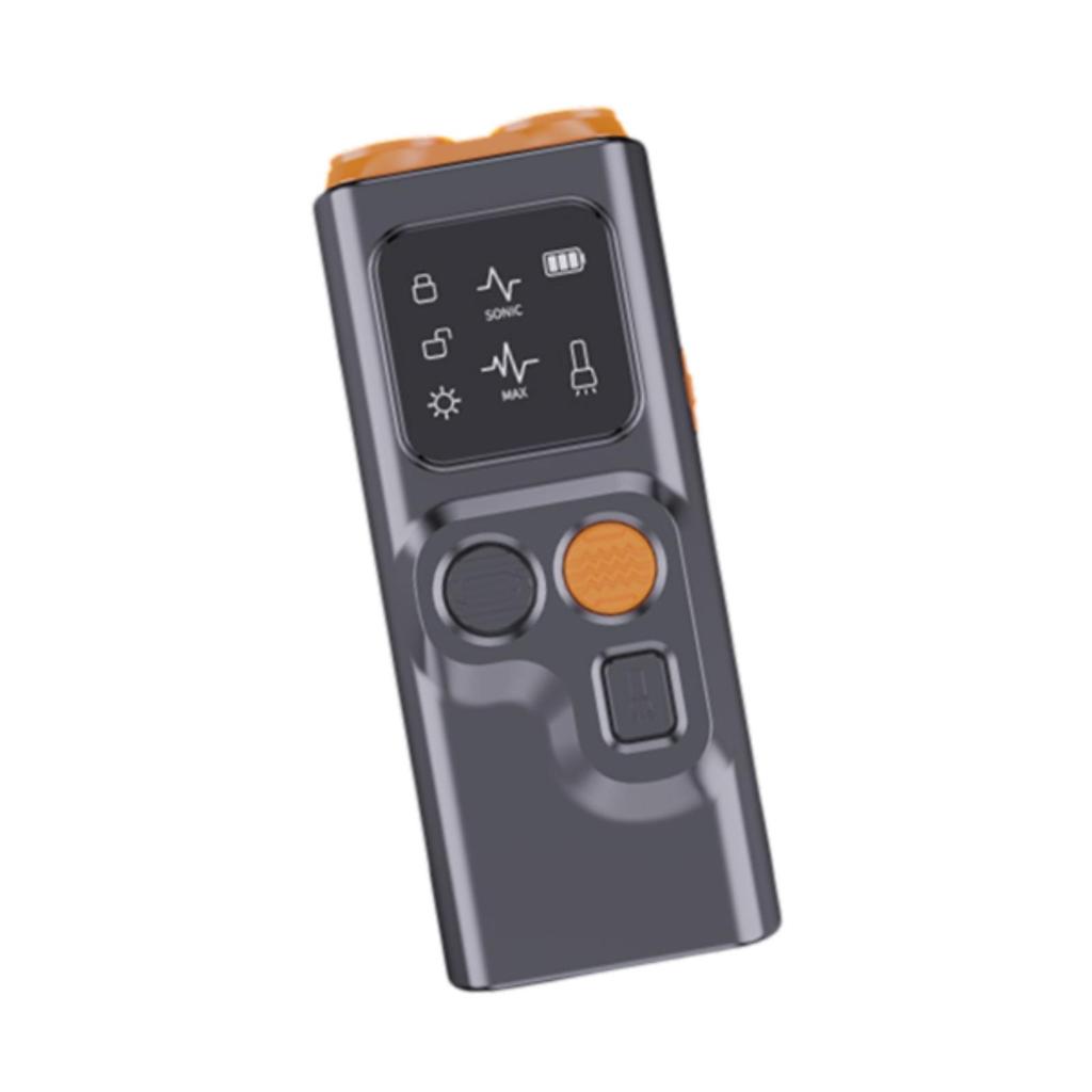 Pet Dog Repeller Ultrasonic Dog Training Device Rechargeable Anti Dog Bark Stop-Barking Device With LED Flashlight