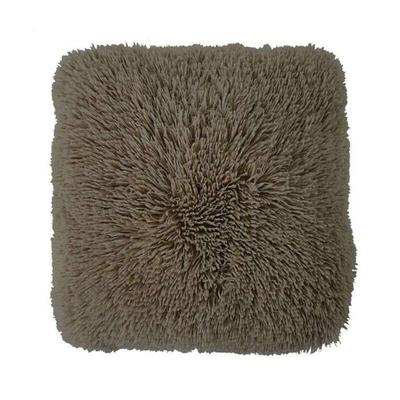Miękka, bardzo miękka poduszka w kolorze taupe 40x40