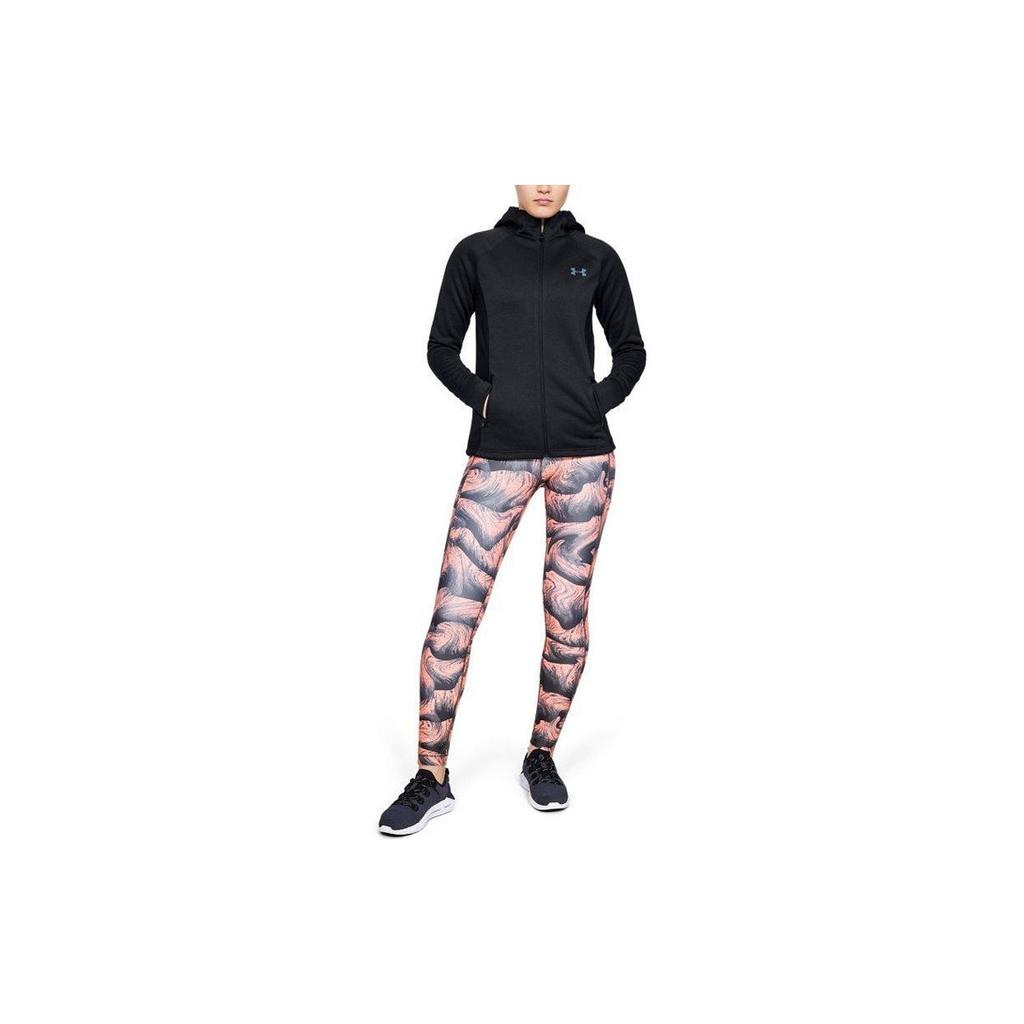 Under Armour Swacket Training Sports Hoodie Jacket Women Tops Black 1344445-001