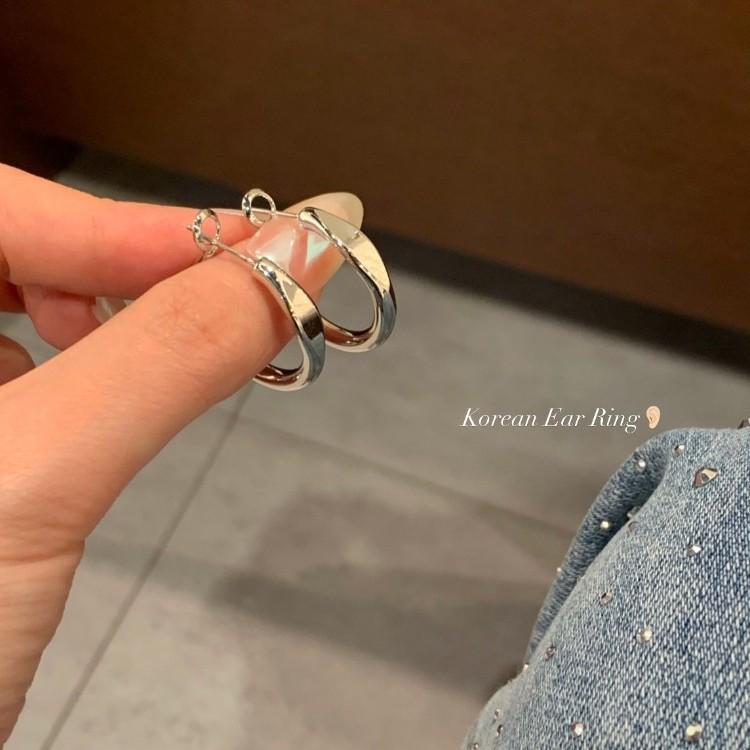 Cercei de Damă Trendy cu Design Nișă de Înaltă Calitate, cu Închizătoare Tip Ac de Ureche
