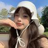 Outdoor Fashion Hat Versatile Ladies Hat Light Weight Portable Camping Hat Outdoor Accessory for Ladies  White