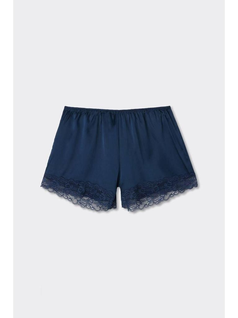 Women's Anti-Exposure Satin Lace Base Layer Shorts - Plus Size, Ice Silk, Summer Thin, Wearable Outdoors