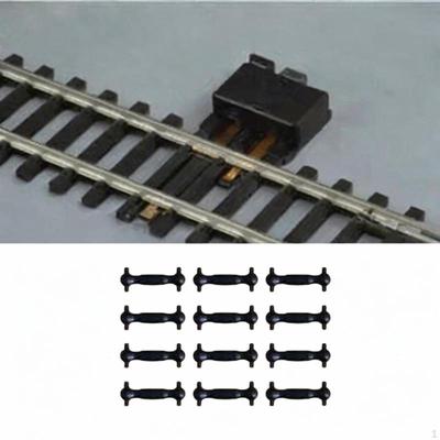 12 Piezas Conectores de Acoplamiento Escala HO 1/87 Paisaje Varillas de Transmisión del Motor Accesorios de Tren