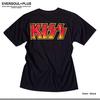 EVERSOUL KISS Kortärmad T-shirt, Gene Simmons, KISS Army Logotyp, Hårdrock, Herr, Svart, Storlek XL [Parallellimport]