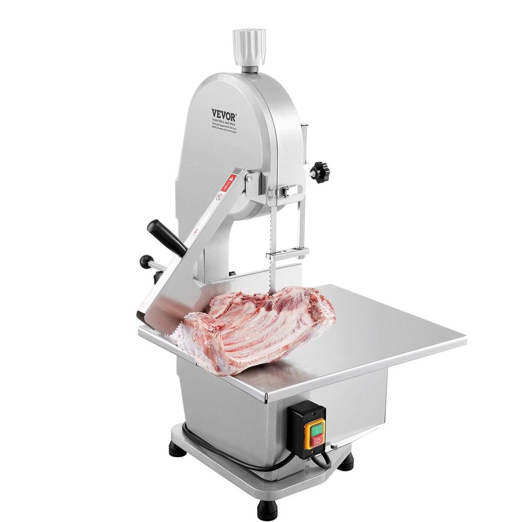 Seghetto Elettrico Commerciale per Carne 1800W Acciaio Inossidabile Macchina per Segare Ossa