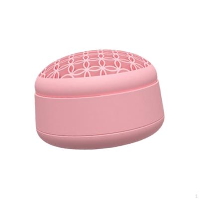 Pinselreinigungsmatte Pinselreinigungswerkzeug Organizer Kosmetikaufbewahrungsbox Make-up für