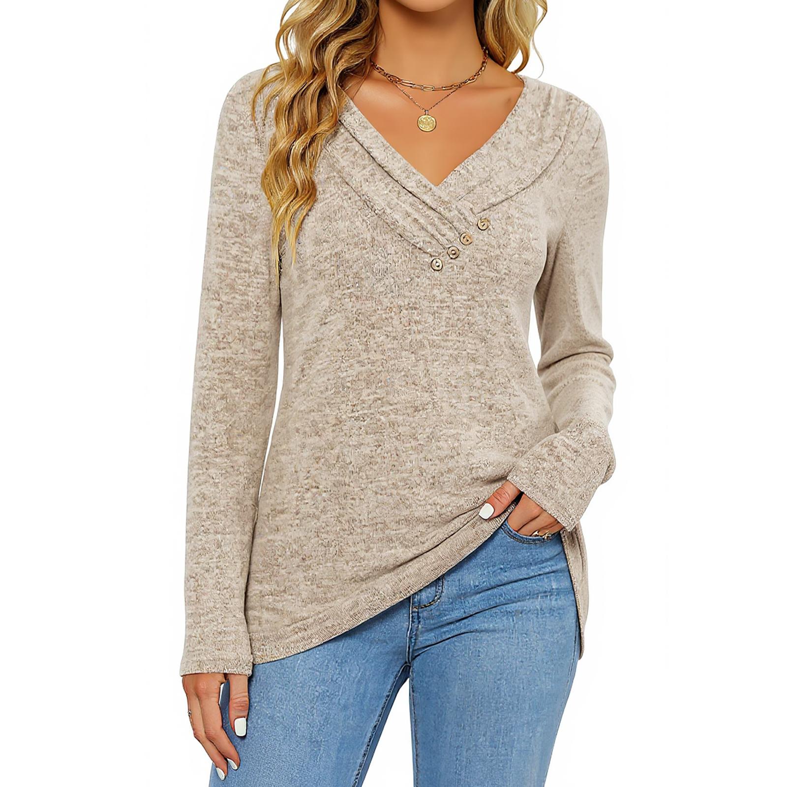 

Tee Shirts For Women Fall Casual Long Sleeve Shirts Sweatshirt Vintage Graphic Printing Top Pullover Valentine s Day L