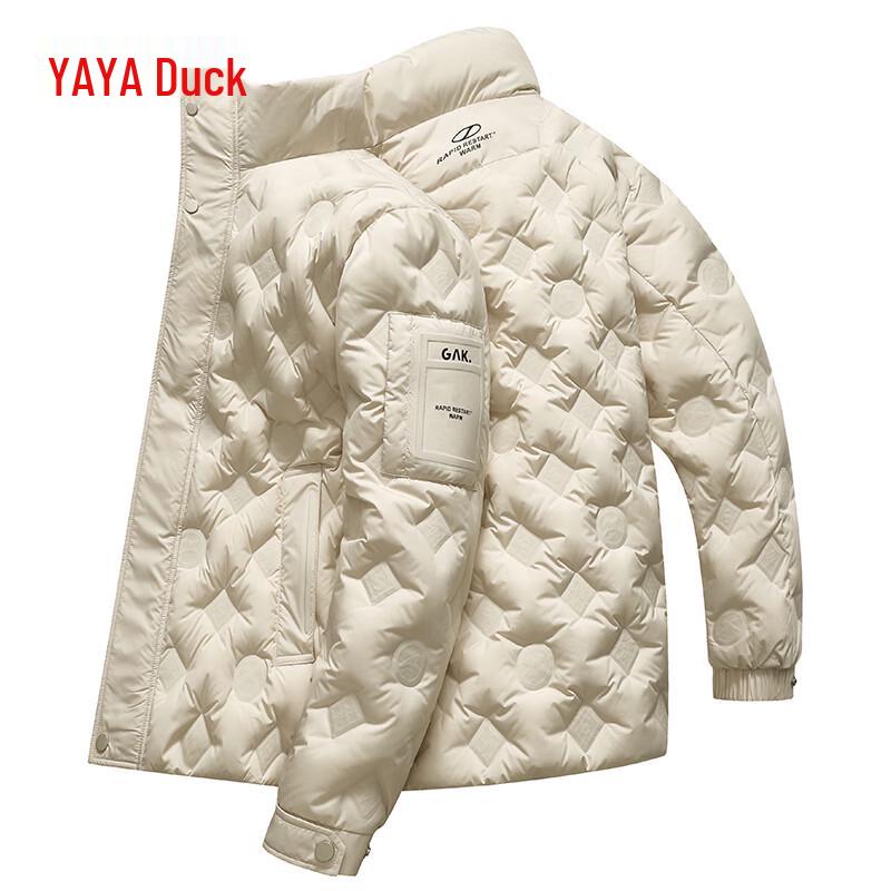

Yaya Unisex Winter Stand Collar Short Down Jacket 2XL