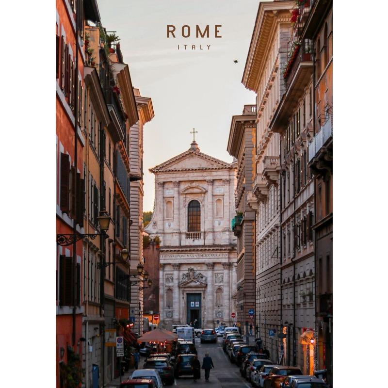 Rome Italy Vatican City Travel Poster Colosseum Ancient Architecture Print Canvas Painting Wall Picture Modern Office Room Decor