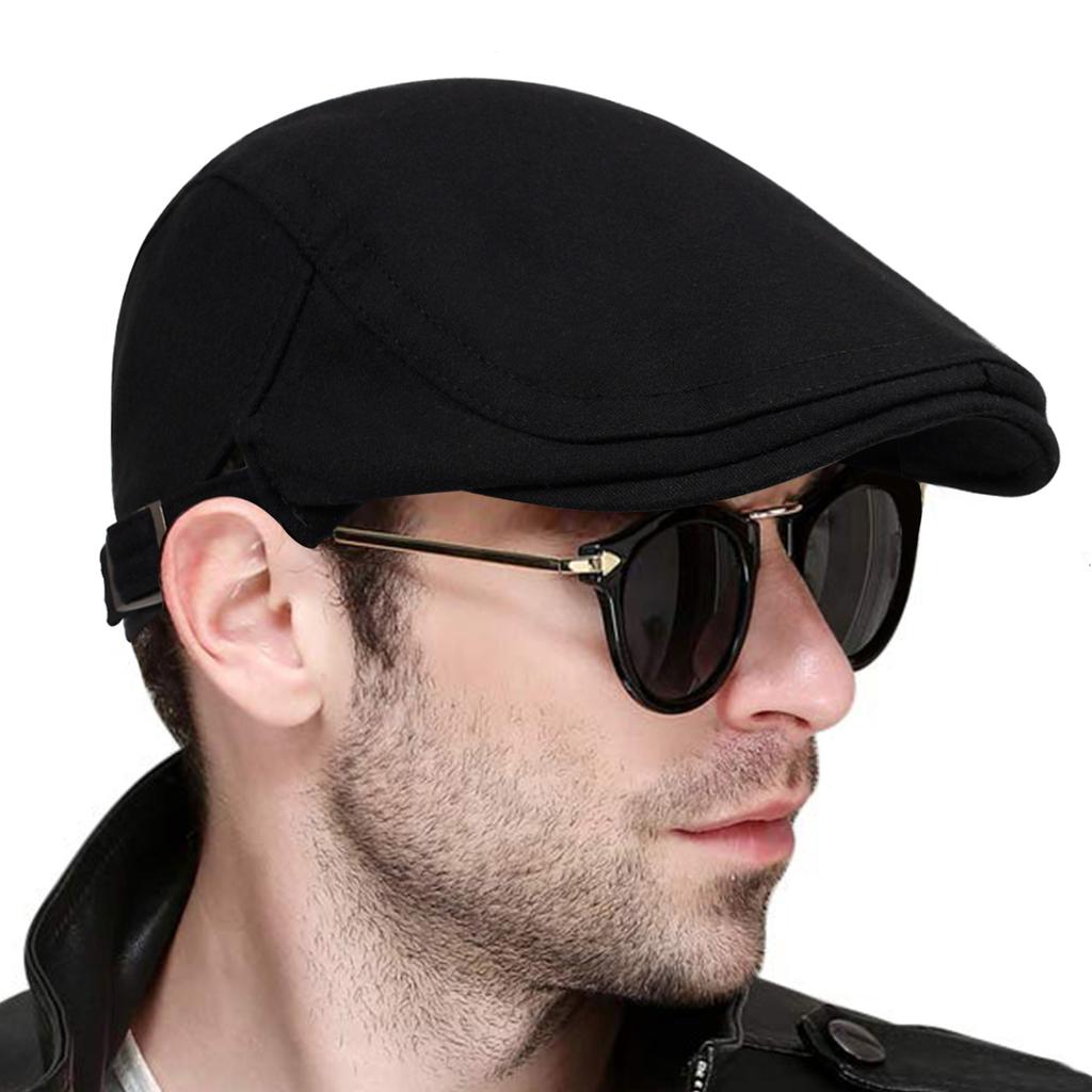 New Fashion Solid Color Beret Men's Women's Warm Wild Hat Spring and Autumn Cotton Berets Hip Hop Hats Casquette