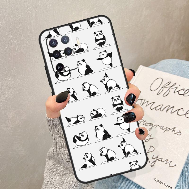 Skeleton Yoga Case For Oppo A40 A60 A80 A78 A38 A18 A98 A58 A96 A76 A16 A94 A74 A54 A15 A17 A57 A77 A5 Pro