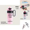 Flower Language Double Drink Insulated Bottle With Vacuum Technology For Office And Travel