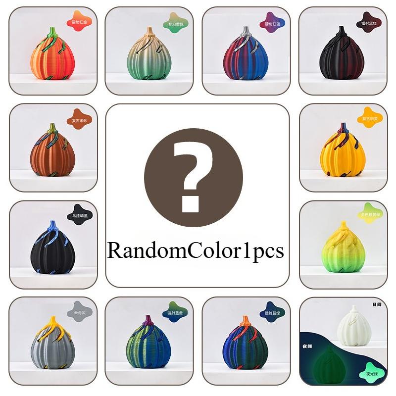 3D Printing Halloween Toy Pumpkin Office desk decorations Sculpture Spiral Antistress AnimalModel StressRelief Decompression Toy