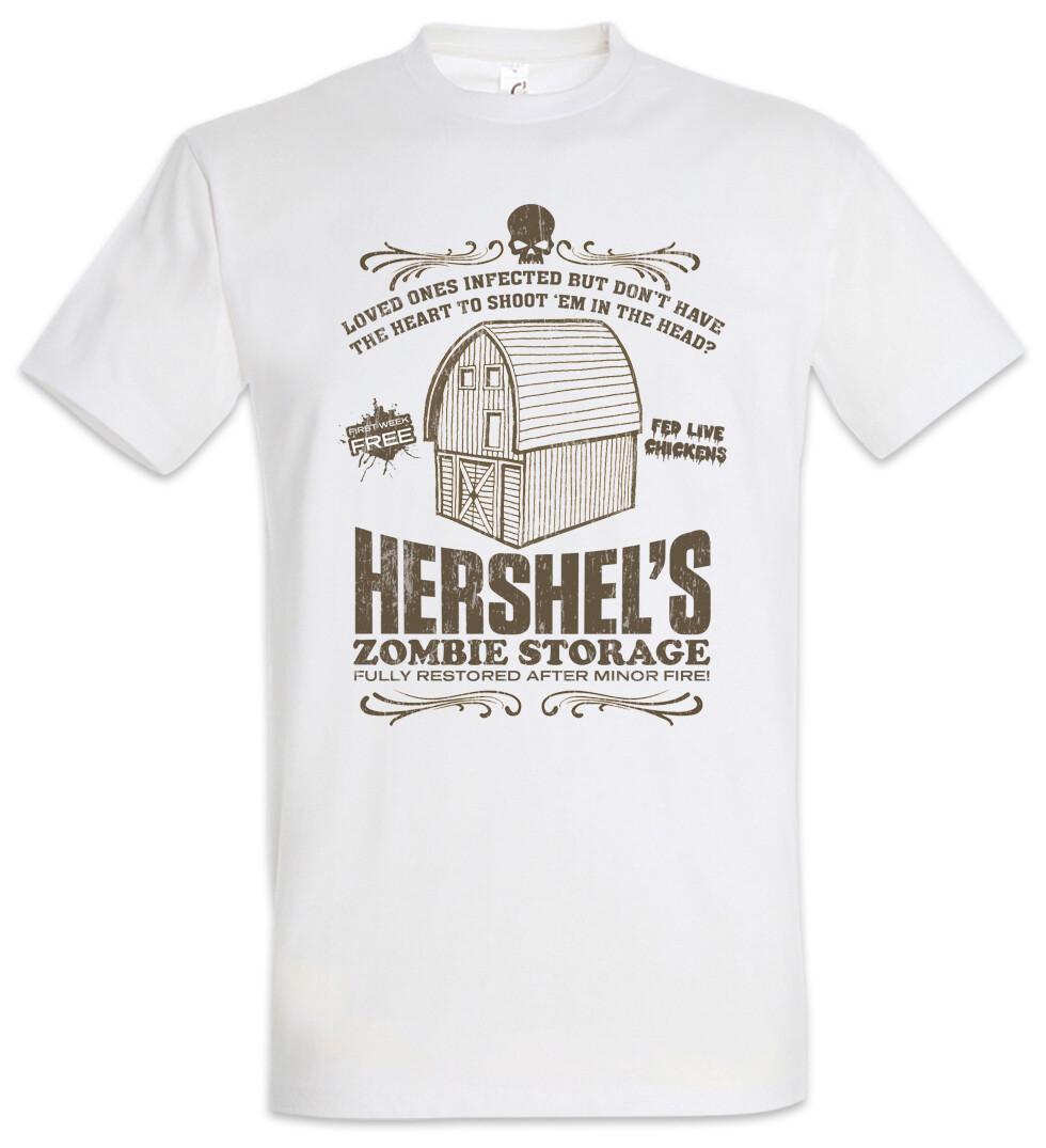 Hershel Zombie Storage T-Shirt The Fun Walking Barn Hershel Dead L