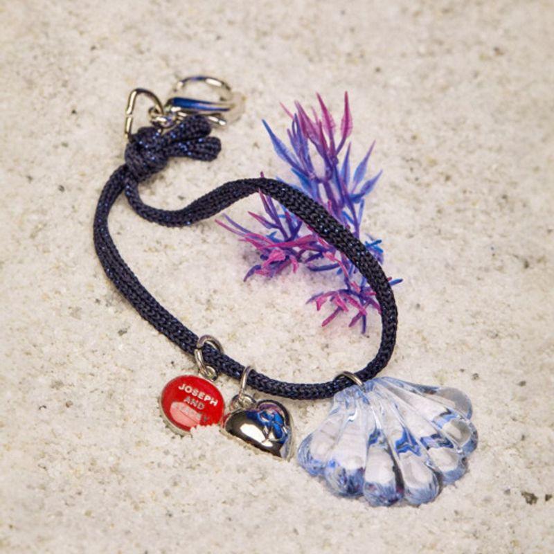 

JOSEPH & STACEY Lucky Toytoy Key Ring Doldolee Navy Shell single type