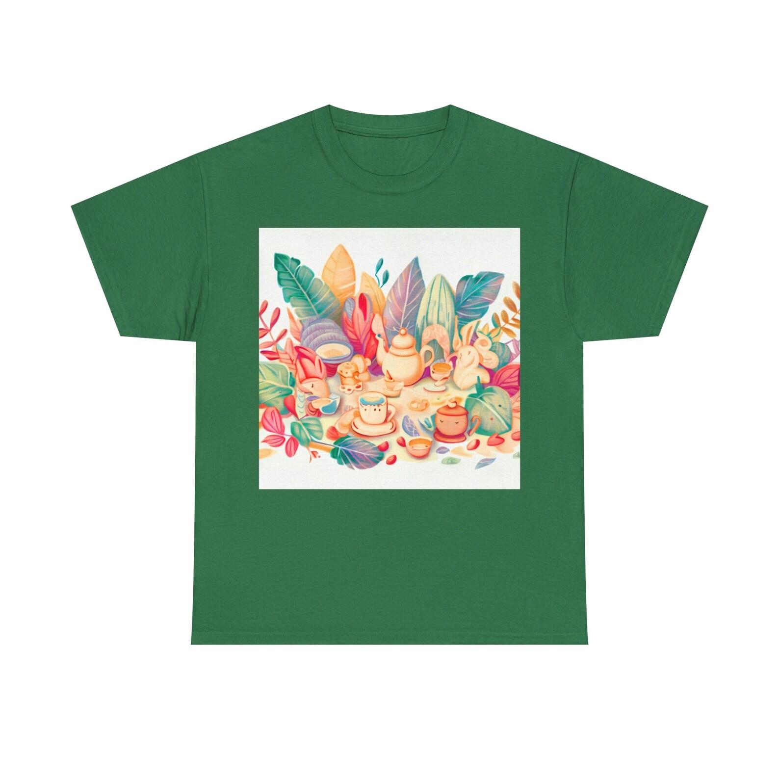 Abstract Nature Design T-Shirt 140