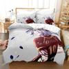 Fashion 3D Print Anime Blue Lock Comfortable Duvet Quilt Cover Pillowcase Bedding Set Children Bedroom Decoration Home Textile