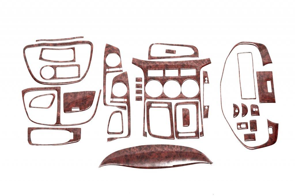 

Panel overlays (big set) Titanium for Hyundai H300, H1, Starex 2008-2020