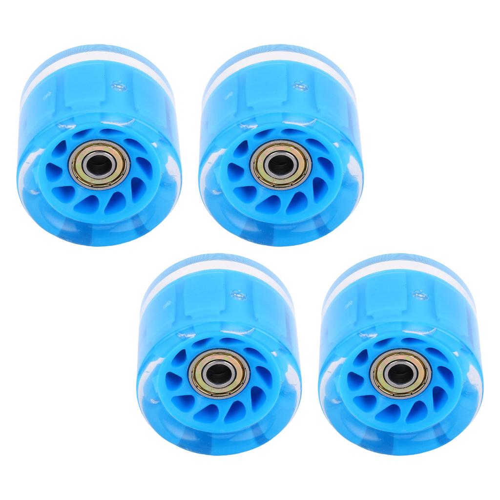 4 PCS  board Wheels and Bearings   Wheels Magnetic   Friction High   PU 55x45mm