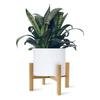 New Chinese Style Solid Wood Indoor Flower Stand for Home and Balcony
