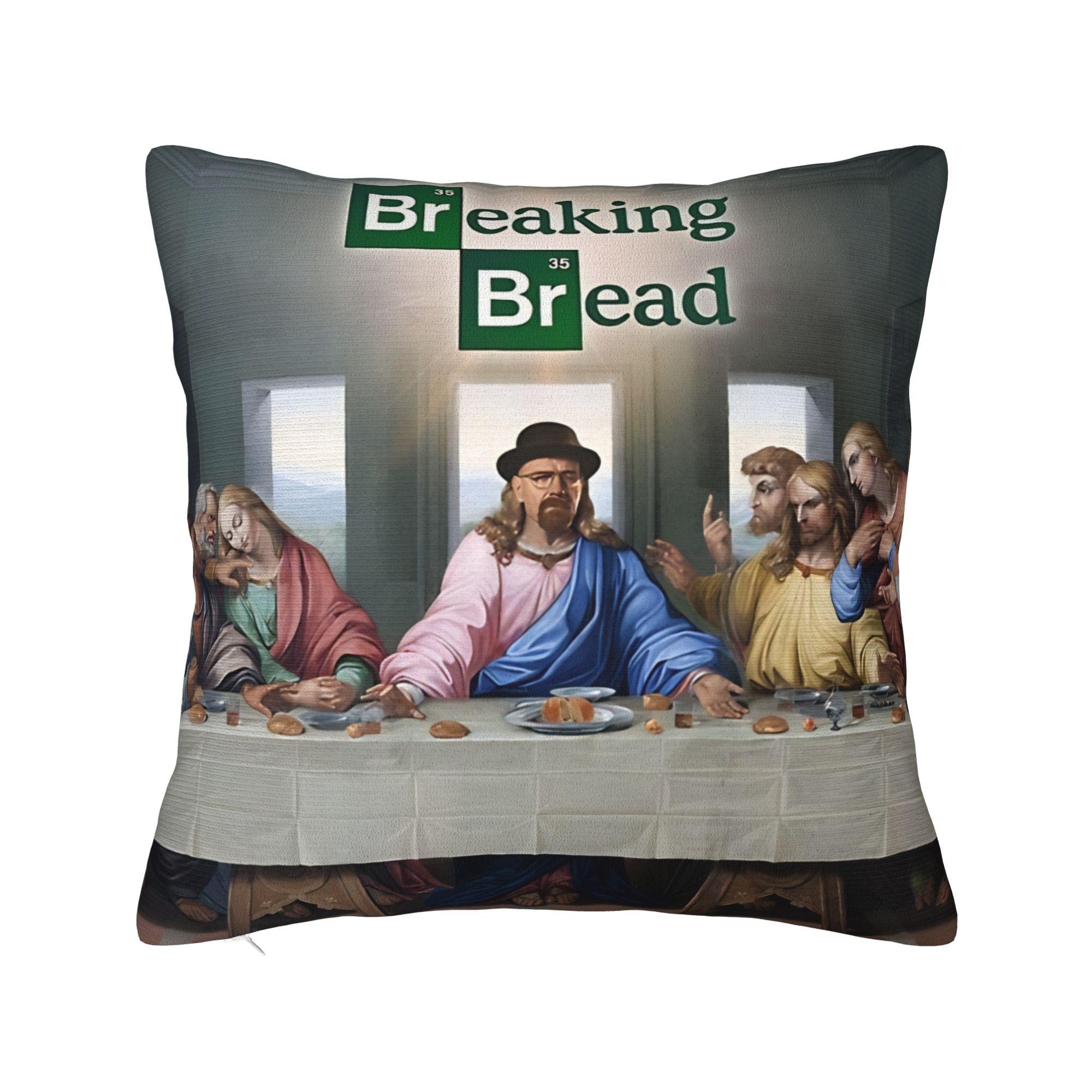 

Heinsenberg walter white bb Pillow Case Soft Pillow Cover For Living Room Bed Chair Funny Cushion Cover 12x12Inch