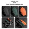 2025 Nissan N7 Suede Key Case: Protective Shell with Buckle Chain for Car Keys