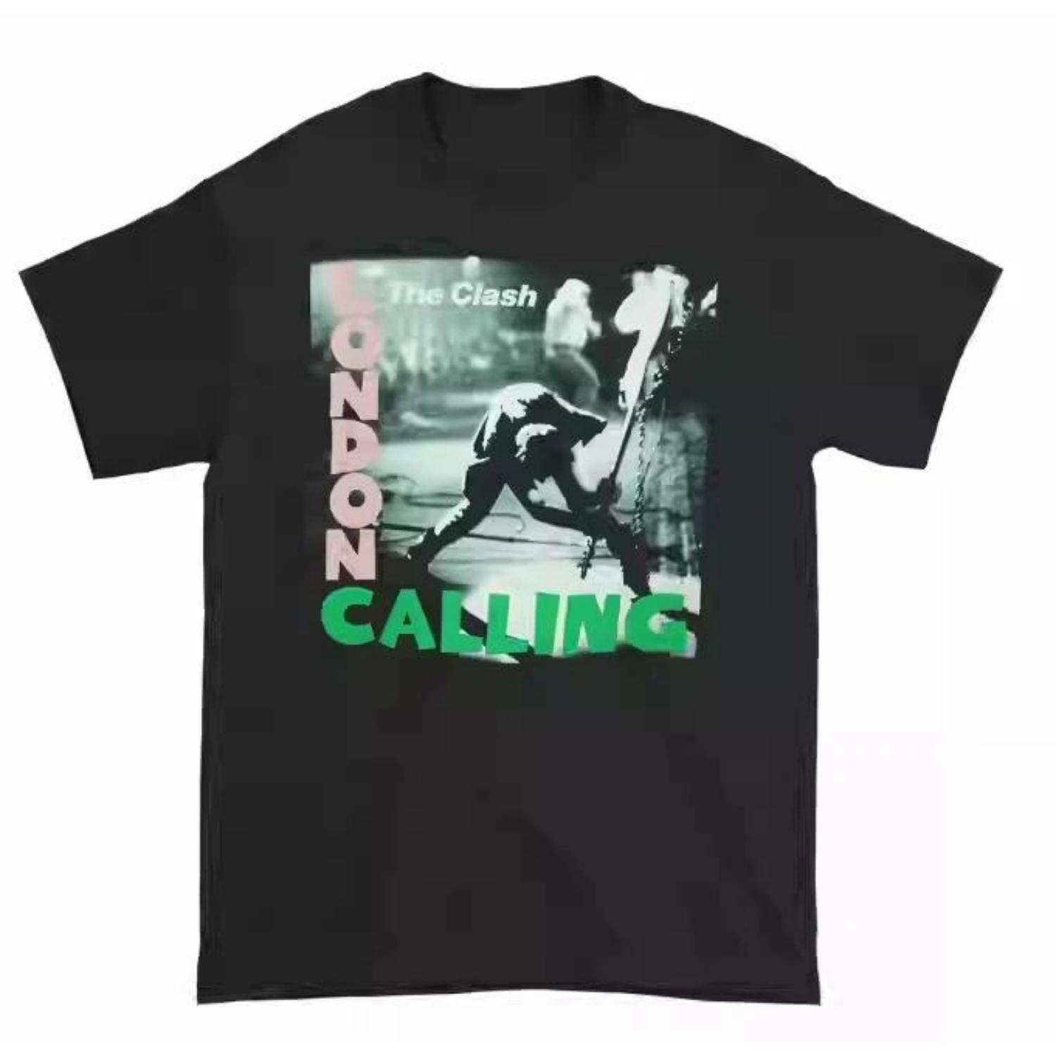 

Rock Punk Top Retro Print Cotton Short Sleeves Casual Loose Oversized Streetwear Crew Neck High Quality T-shirt Unisex XXXXXL чорний