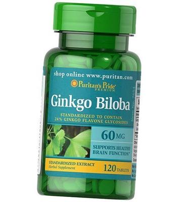 Extrait de Ginkgo Biloba, extrait standardisé de Ginkgo Biloba 60 onglets, 120 onglets (71367009)