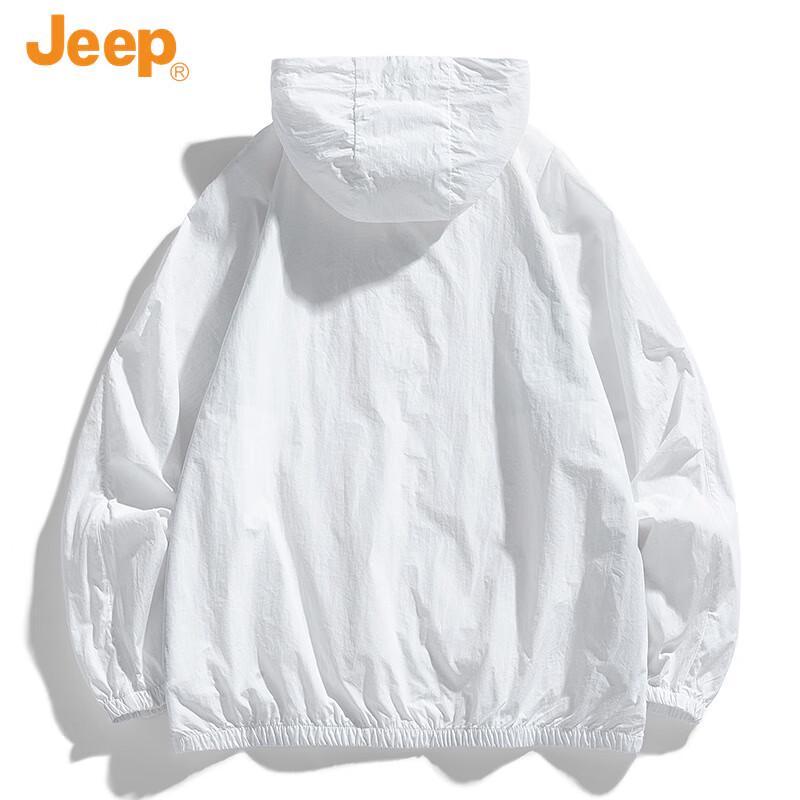Jeep Men's Summer UV Protection Cooling Ice Silk Jacket