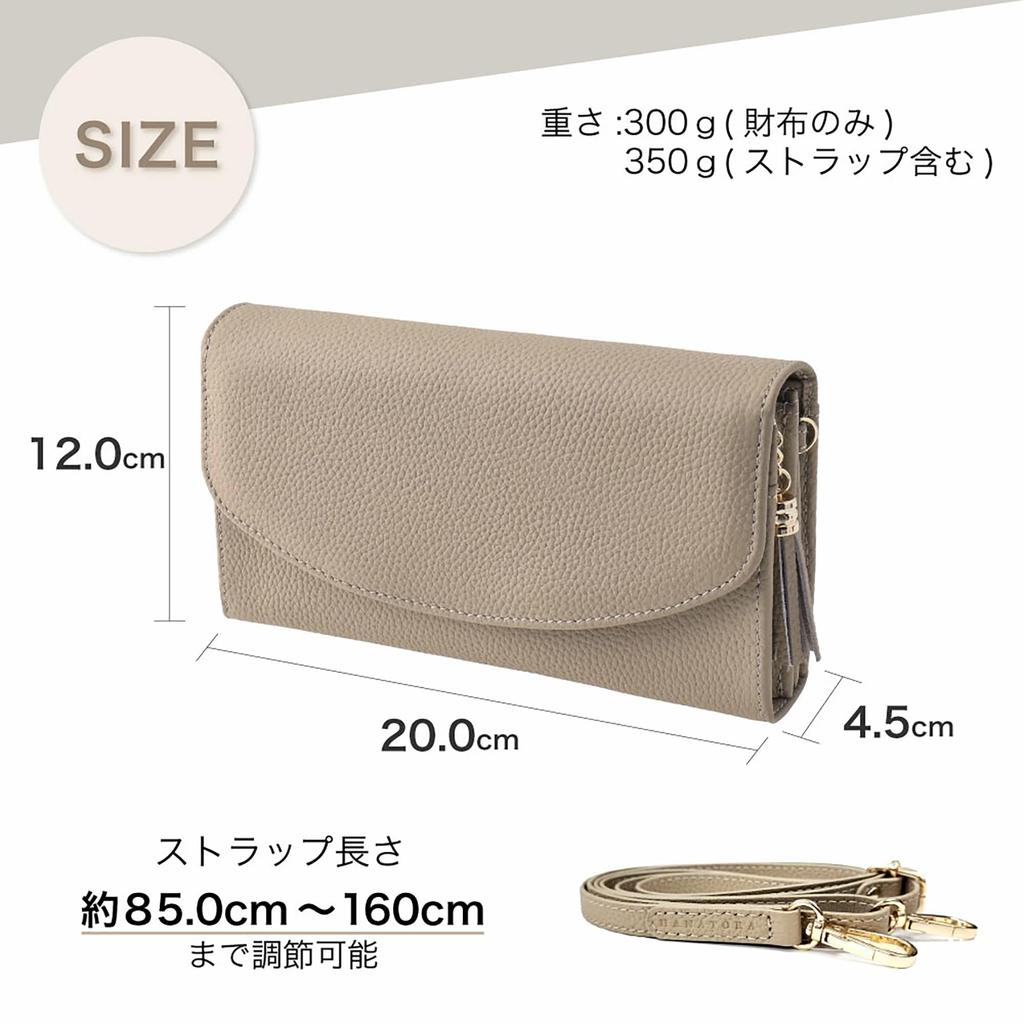 Shoulder Crossbody Mini Genuine Shrink Coin Brand Blue Gray Popular Birthday Gift for Popular Popular 70s [HANATORA] Bag, Bag, Leather, Women's