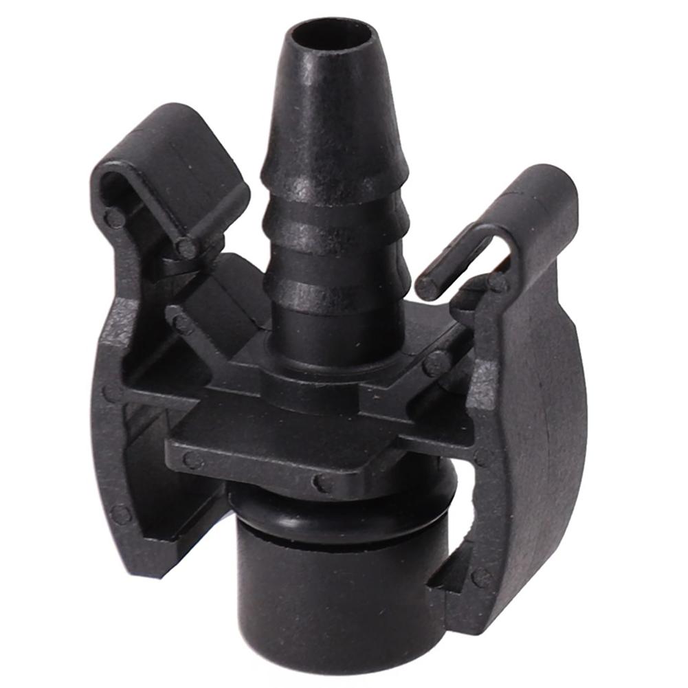 10Pc Car Expansion Water Tank Water Hose Straight Connect Connector Accessory Expansion Tank Return Hose Connector