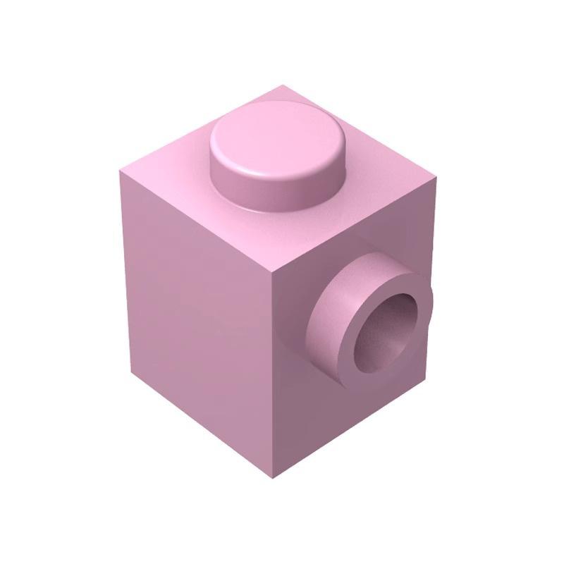10 KUSŮ 87087 1x1 s čepem na straně Stavební kostky MOC Kompatibilní s Brick Dětské hračky Dárková krabička